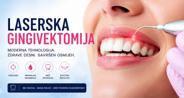 Laserska gingivektomija - 